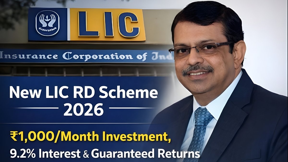 New LIC FD/RD Schemes 2026